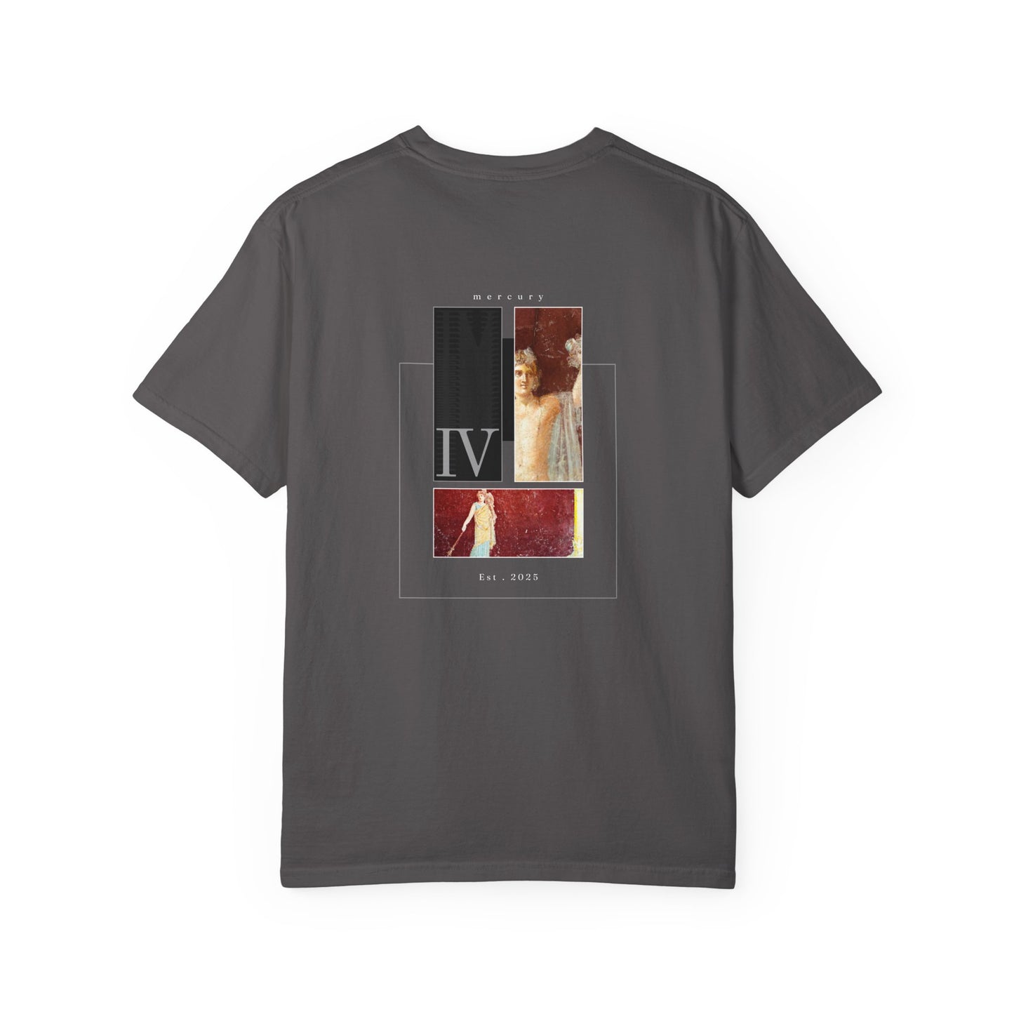 Unisex Garment-Dyed T-Shirt - MERCURY graphic tee