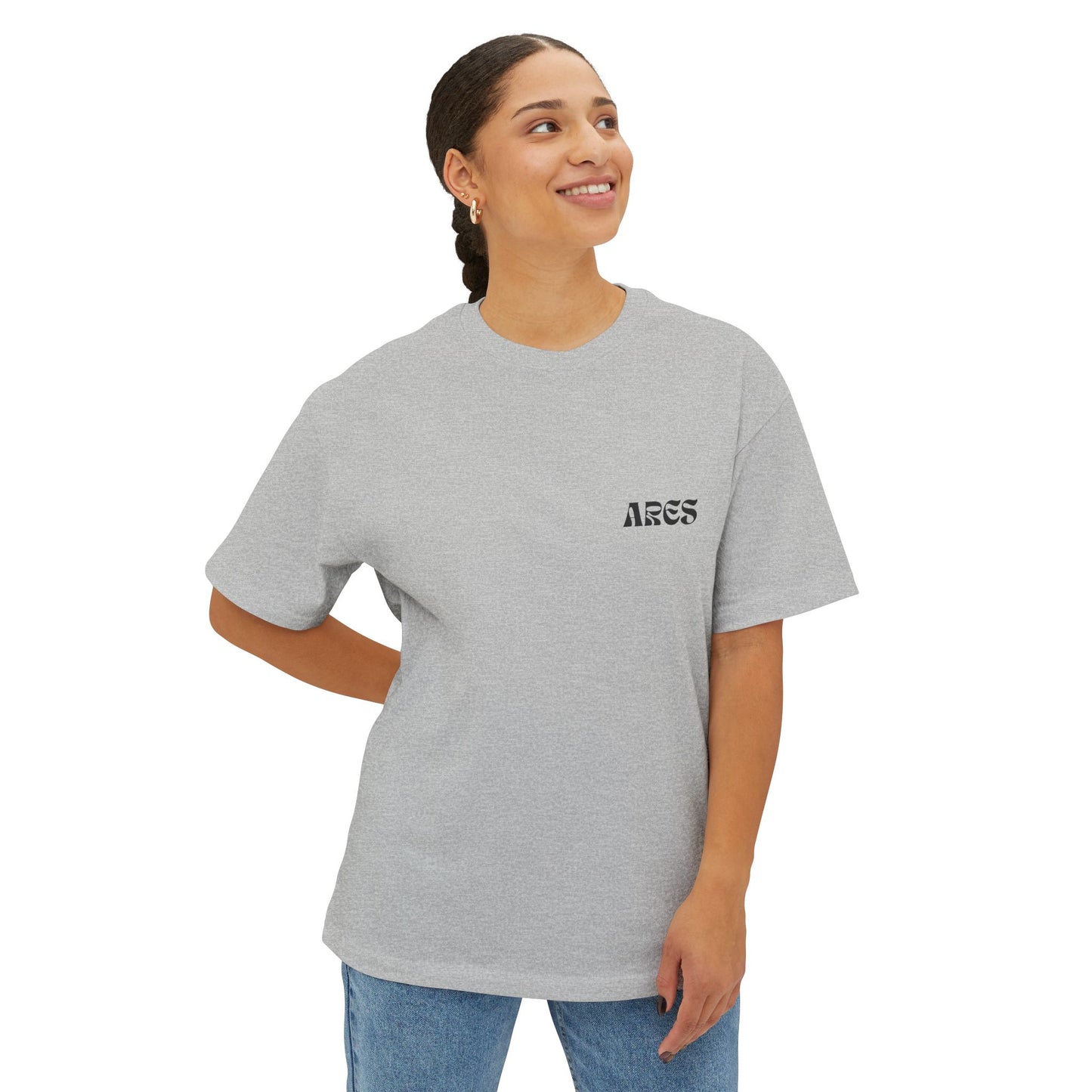 Unisex Oversized Boxy Tee - Graphic Tee - Atlas - Endourance is strength