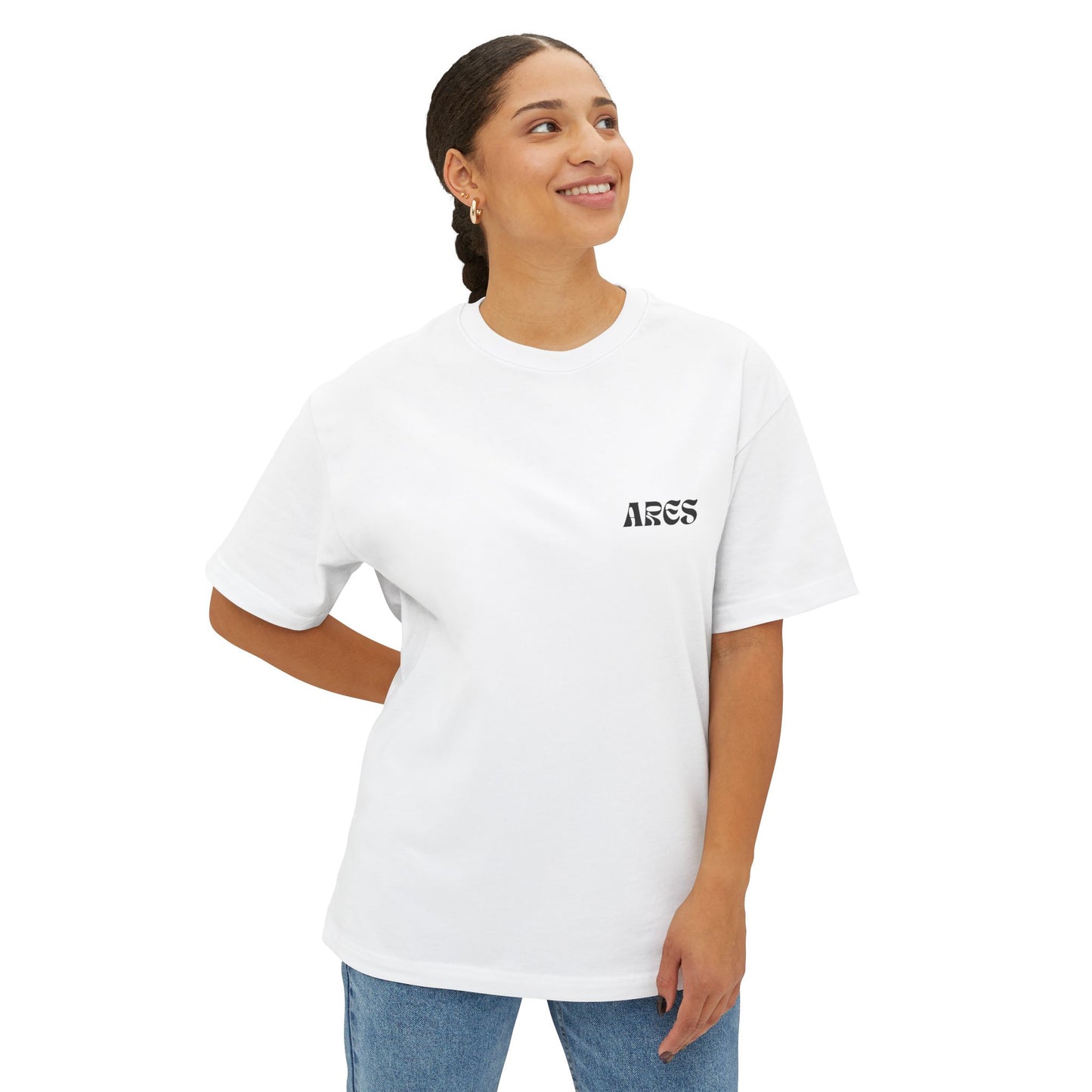 Unisex Oversized Boxy Tee - Graphic Tee - Atlas - Endourance is strength