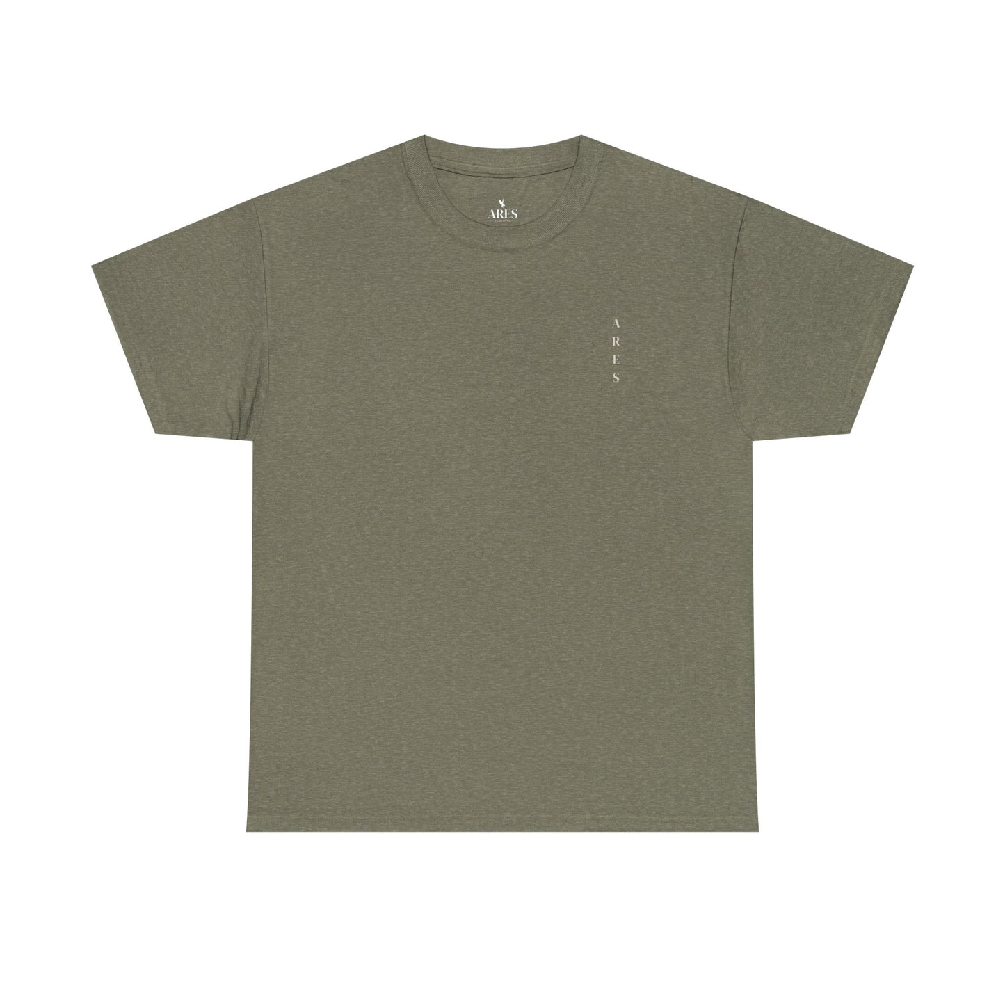 Heavy Cotton Tee - Veritical Minimal Logo
