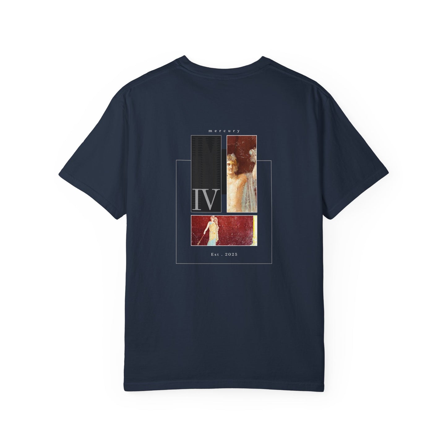 Unisex Garment-Dyed T-Shirt - MERCURY graphic tee