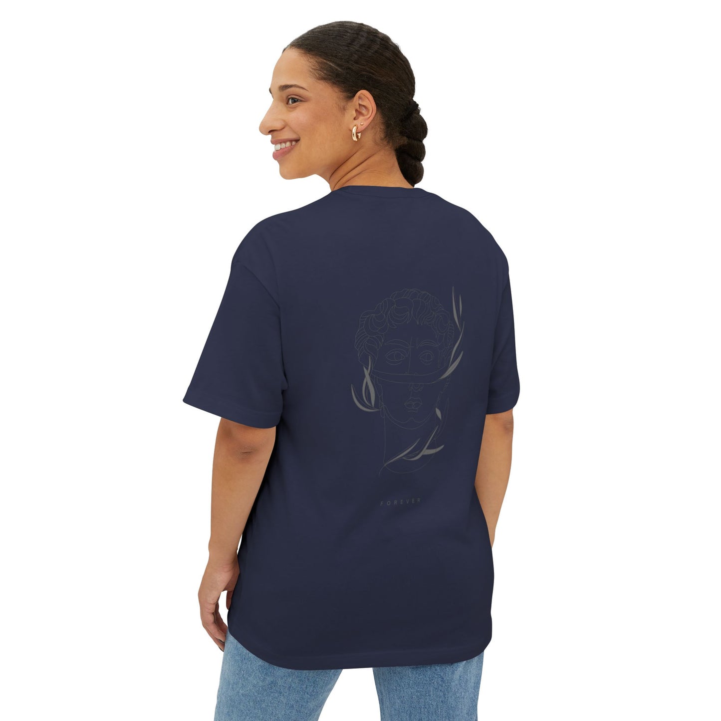 Unisex Oversized Boxy Tee - Forever