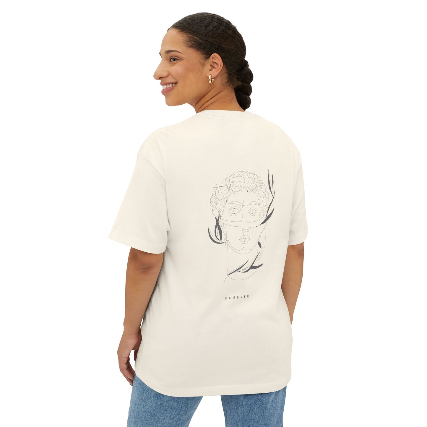 Unisex Oversized Boxy Tee - Forever
