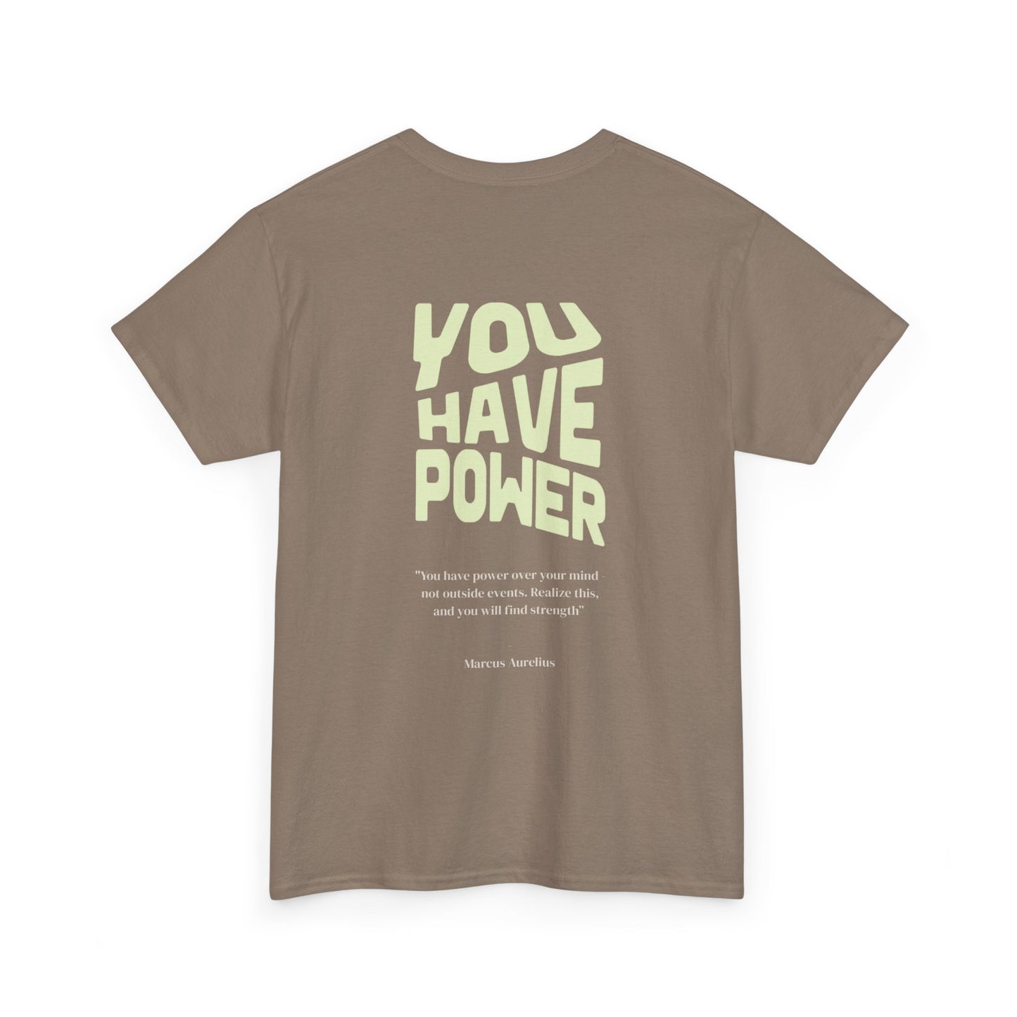 Oversized Boxy Tee - You have power