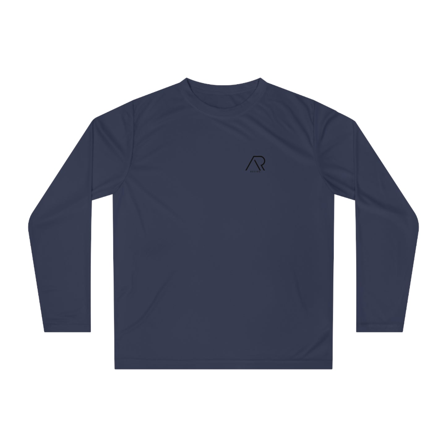 Unisex Performance Long Sleeve Shirt - “Discipline is the bridge between goals and accomplishment.”