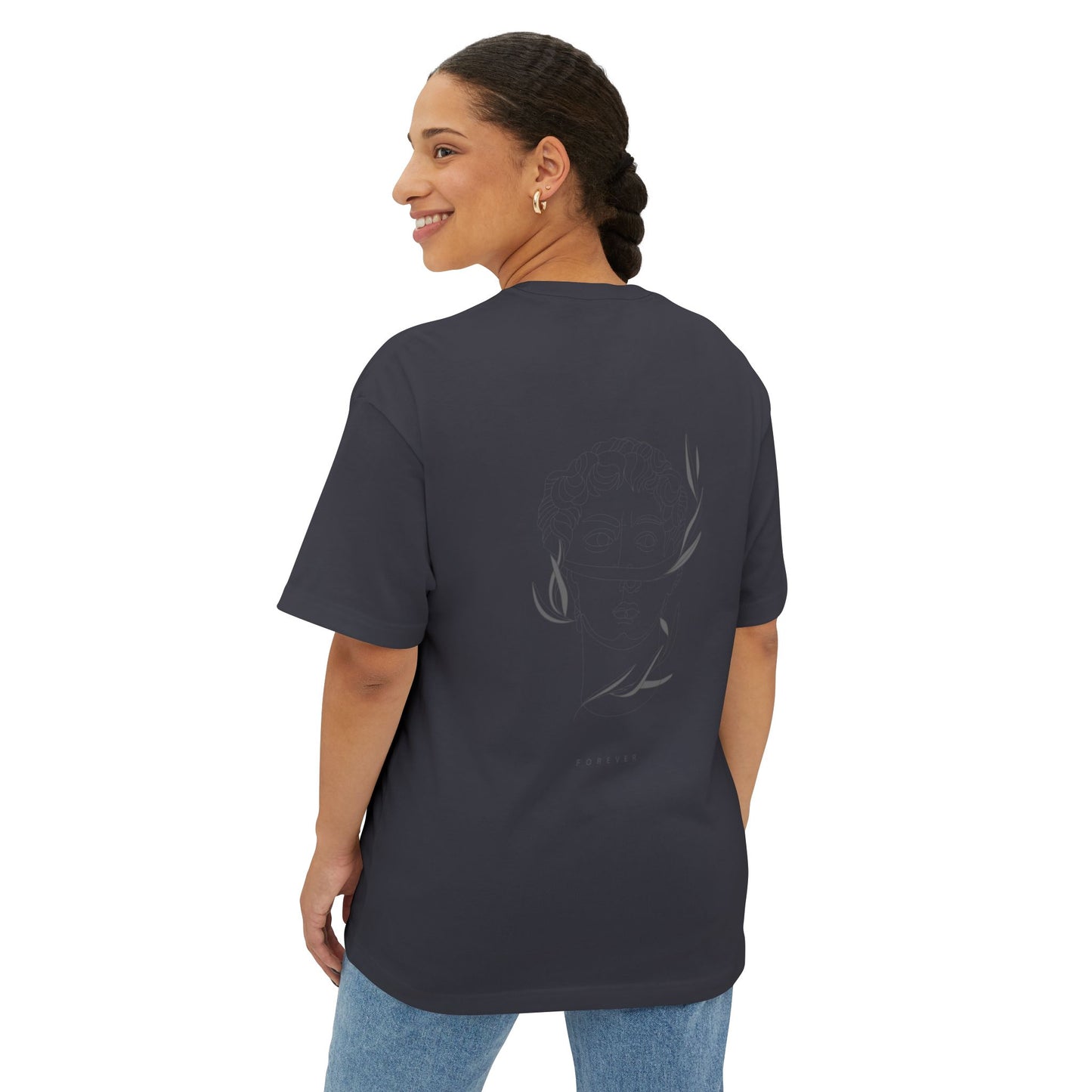 Unisex Oversized Boxy Tee - Forever