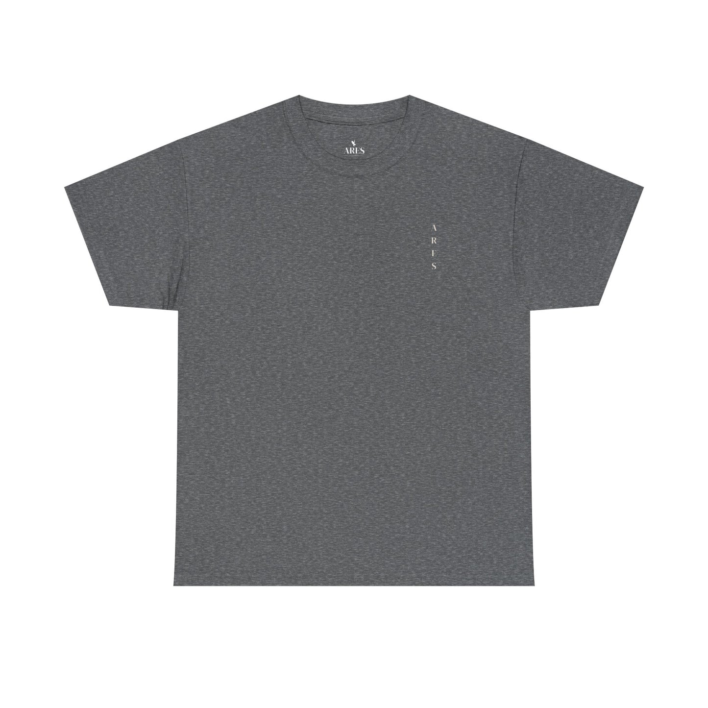 Heavy Cotton Tee - Veritical Minimal Logo