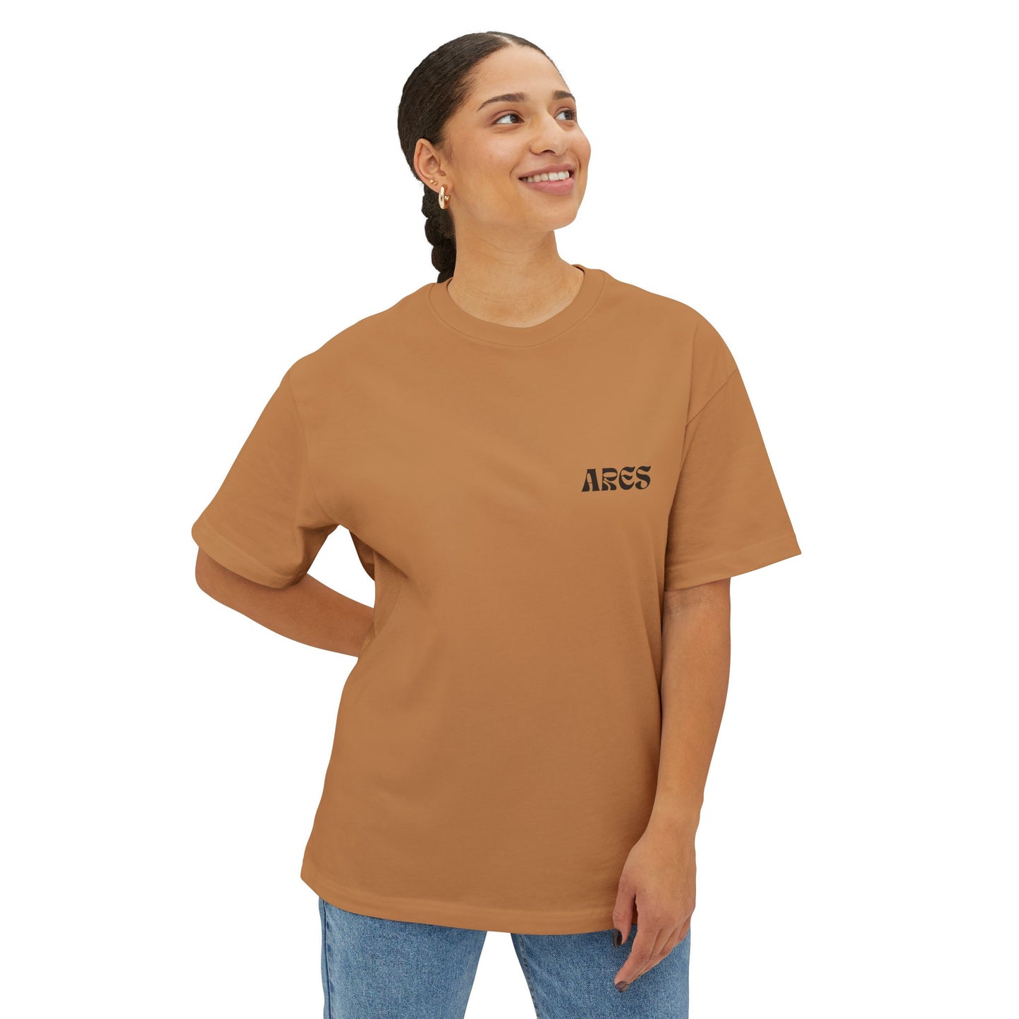 Unisex Oversized Boxy Tee - Graphic Tee - Atlas - Endourance is strength