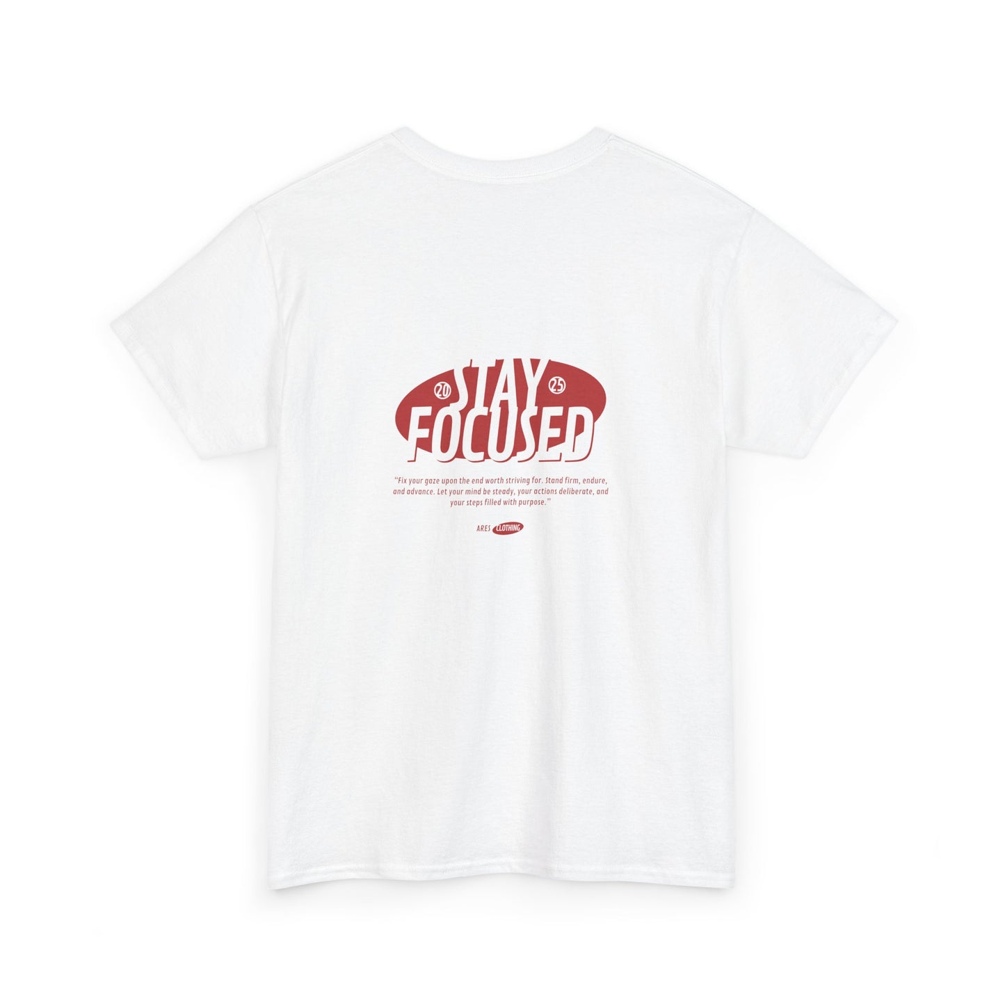 Unisex Heavy Cotton Tee - STAY FOCUSED