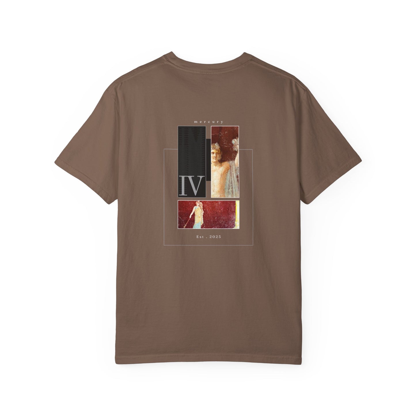 Unisex Garment-Dyed T-Shirt - MERCURY graphic tee