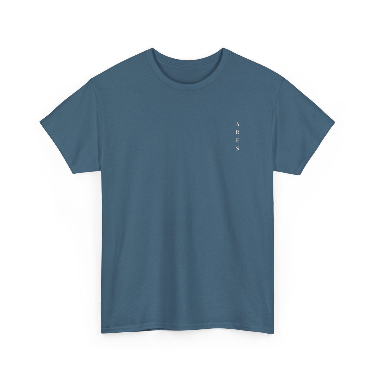 Heavy Cotton Tee - Veritical Minimal Logo