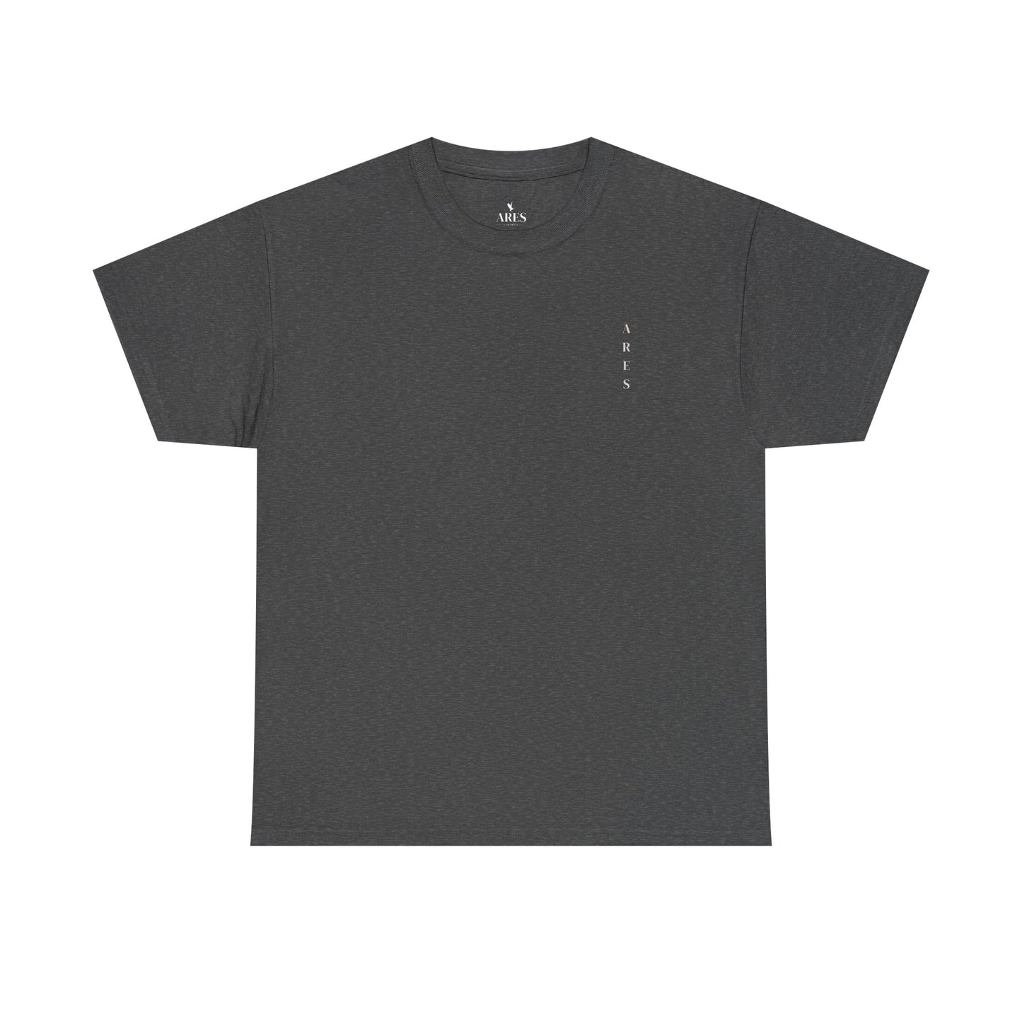 Heavy Cotton Tee - Veritical Minimal Logo