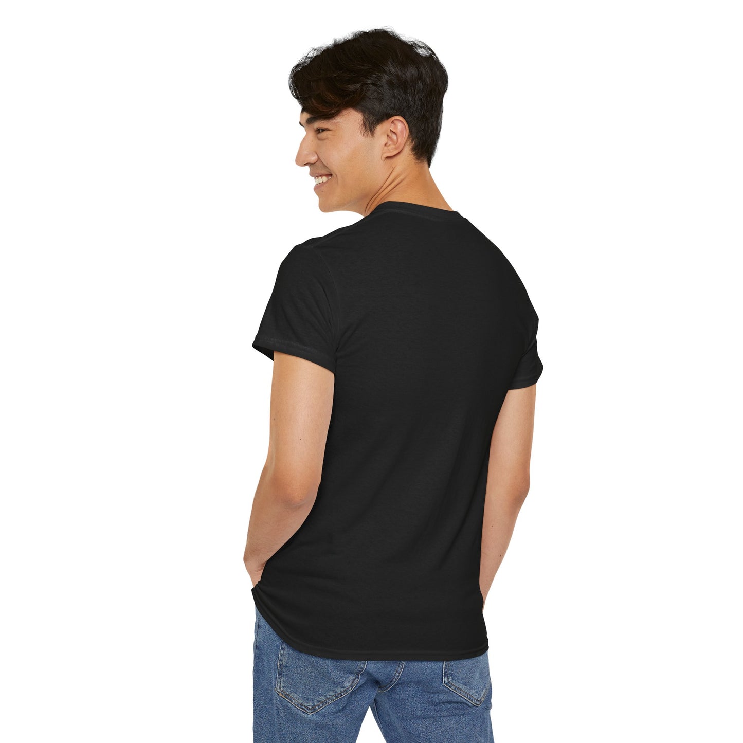 Heavy Cotton Tee - Veritical Minimal Logo