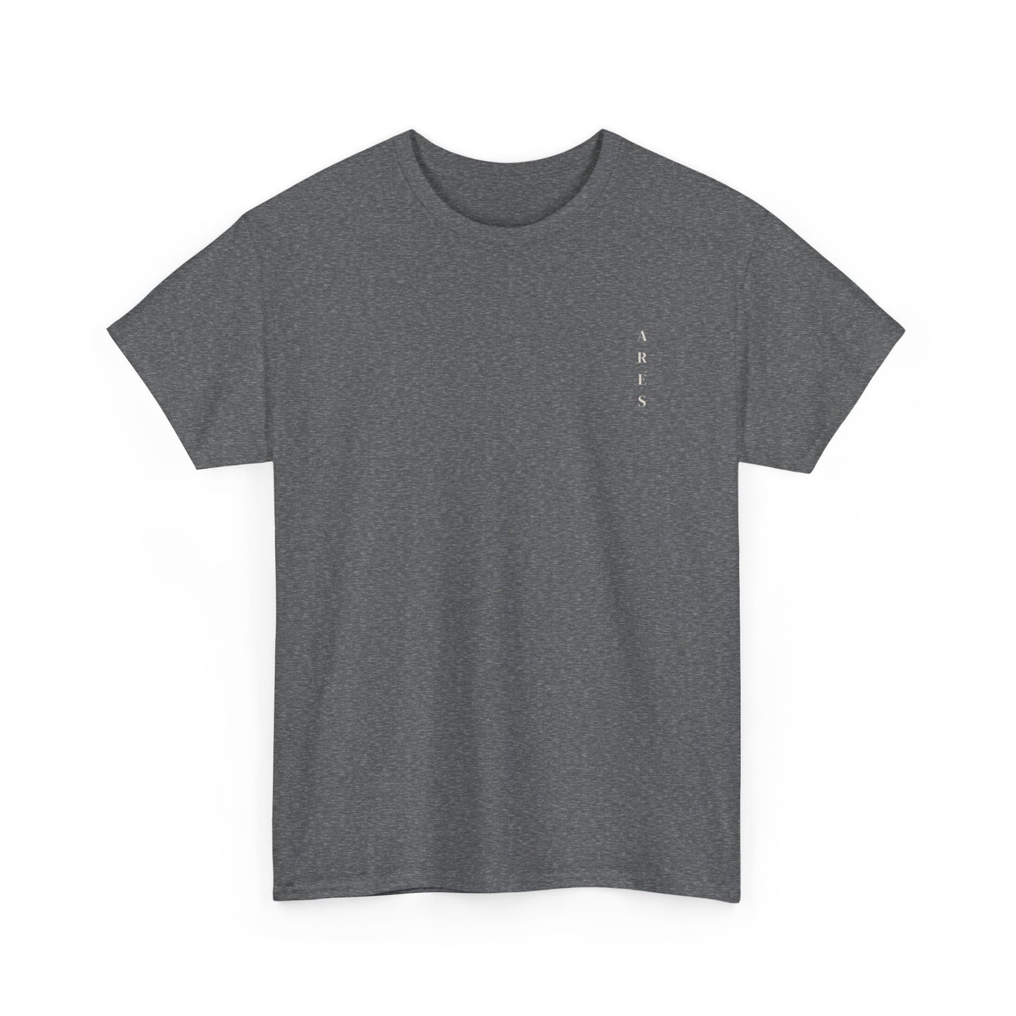 Heavy Cotton Tee - Veritical Minimal Logo