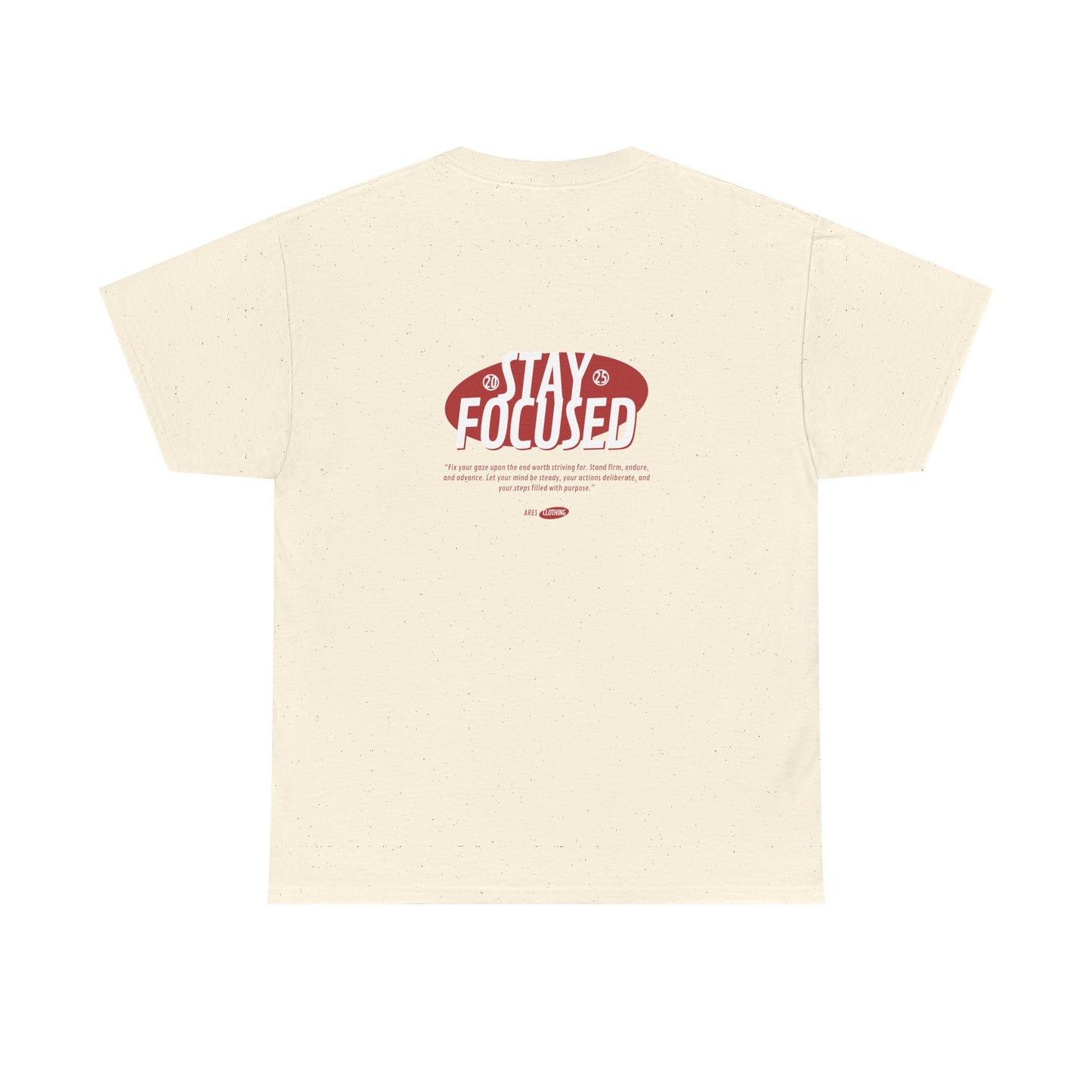 Unisex Heavy Cotton Tee - STAY FOCUSED
