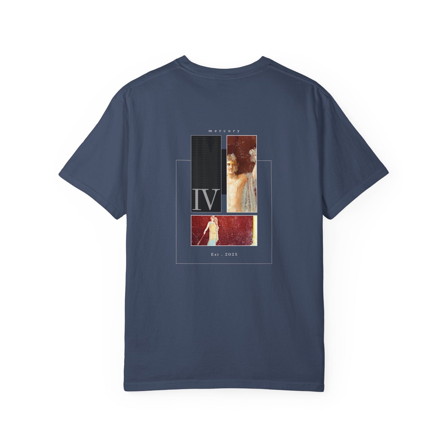 Unisex Garment-Dyed T-Shirt - MERCURY graphic tee