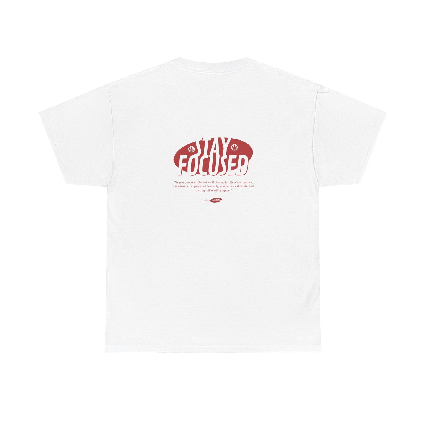 Unisex Heavy Cotton Tee - STAY FOCUSED