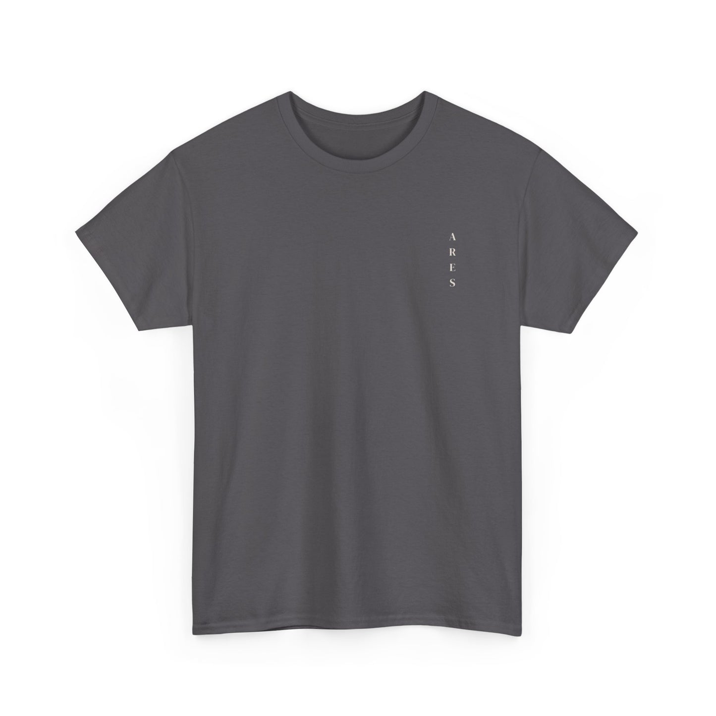 Heavy Cotton Tee - Veritical Minimal Logo