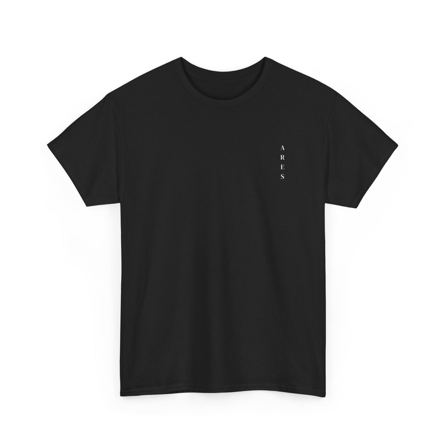 Heavy Cotton Tee - Veritical Minimal Logo