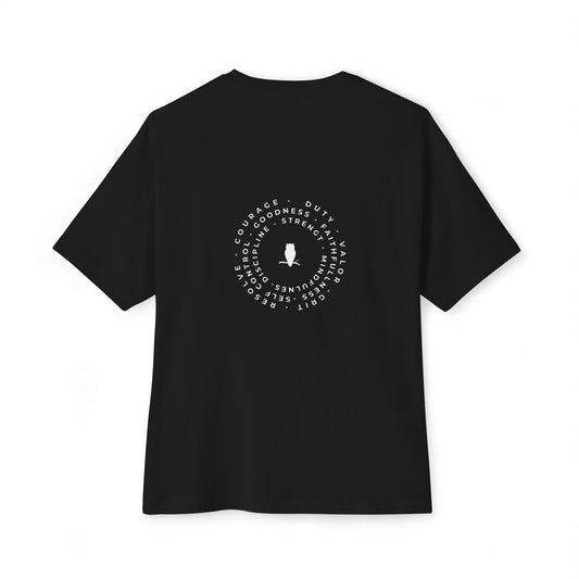 Oversized Boxy Tee - Circle of values