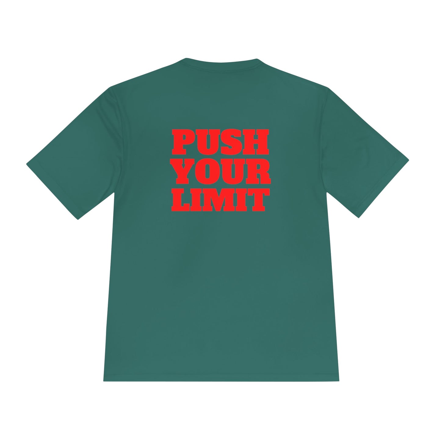 Unisex Moisture Wicking Tee - PUSH YOUR LIMIT