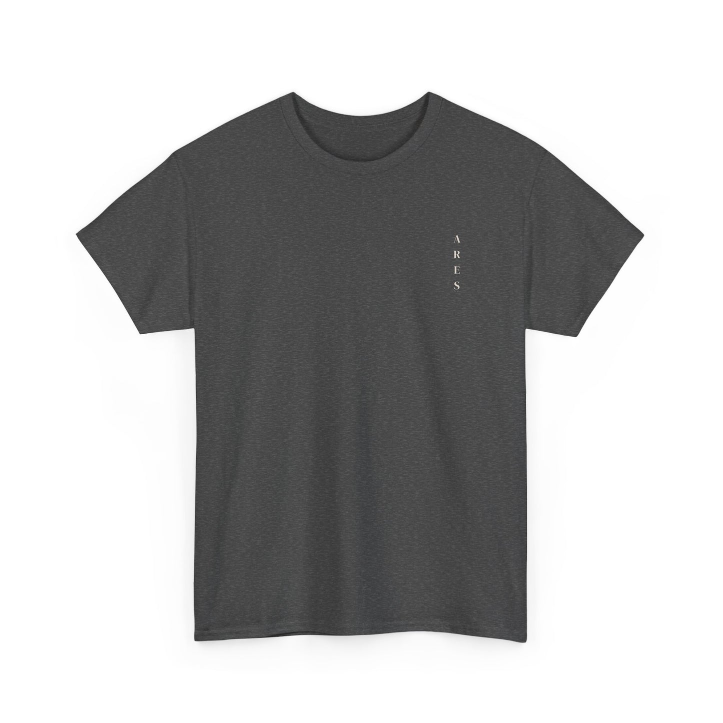 Heavy Cotton Tee - Veritical Minimal Logo