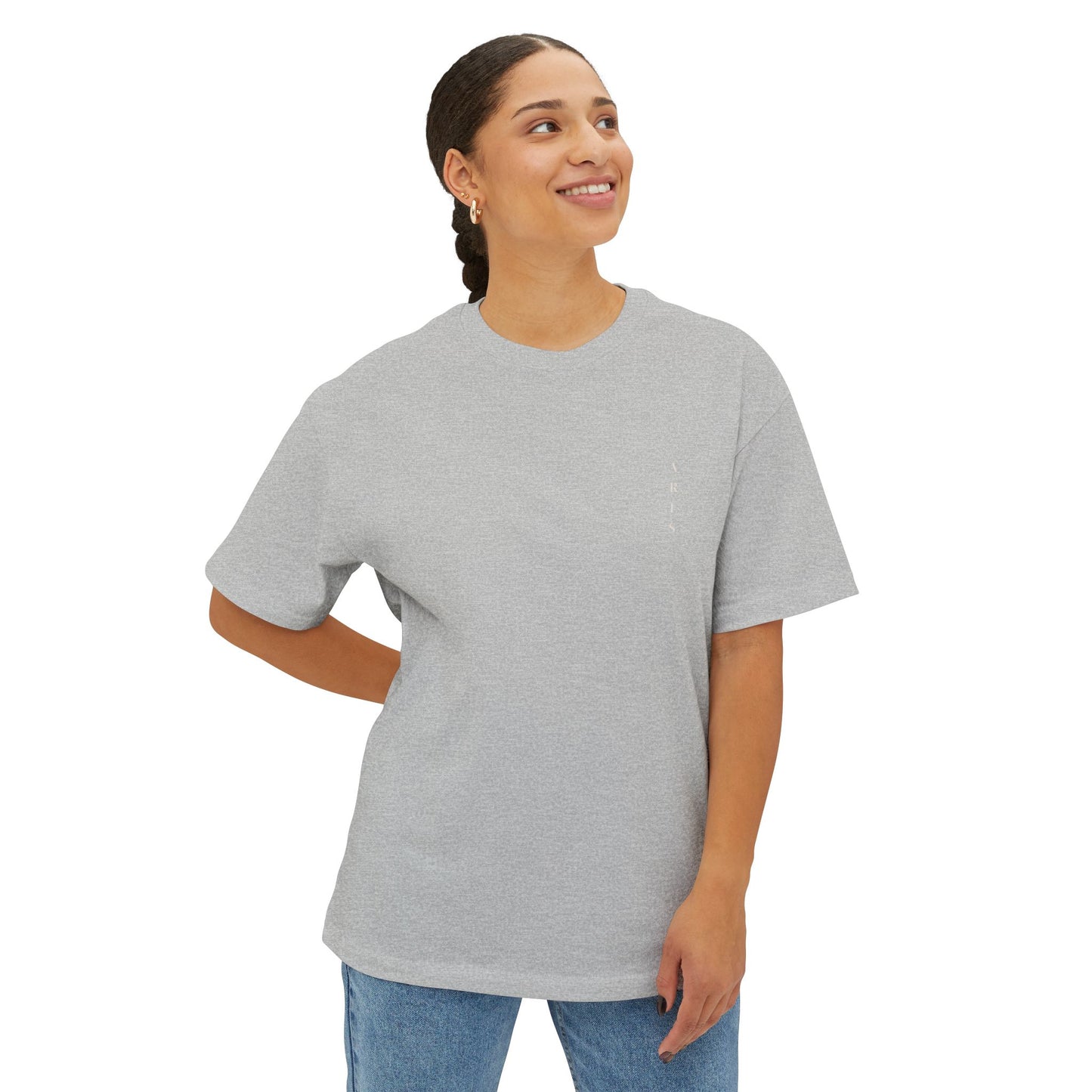 Unisex Oversized Boxy Tee - "Dwell on the beauity of life"