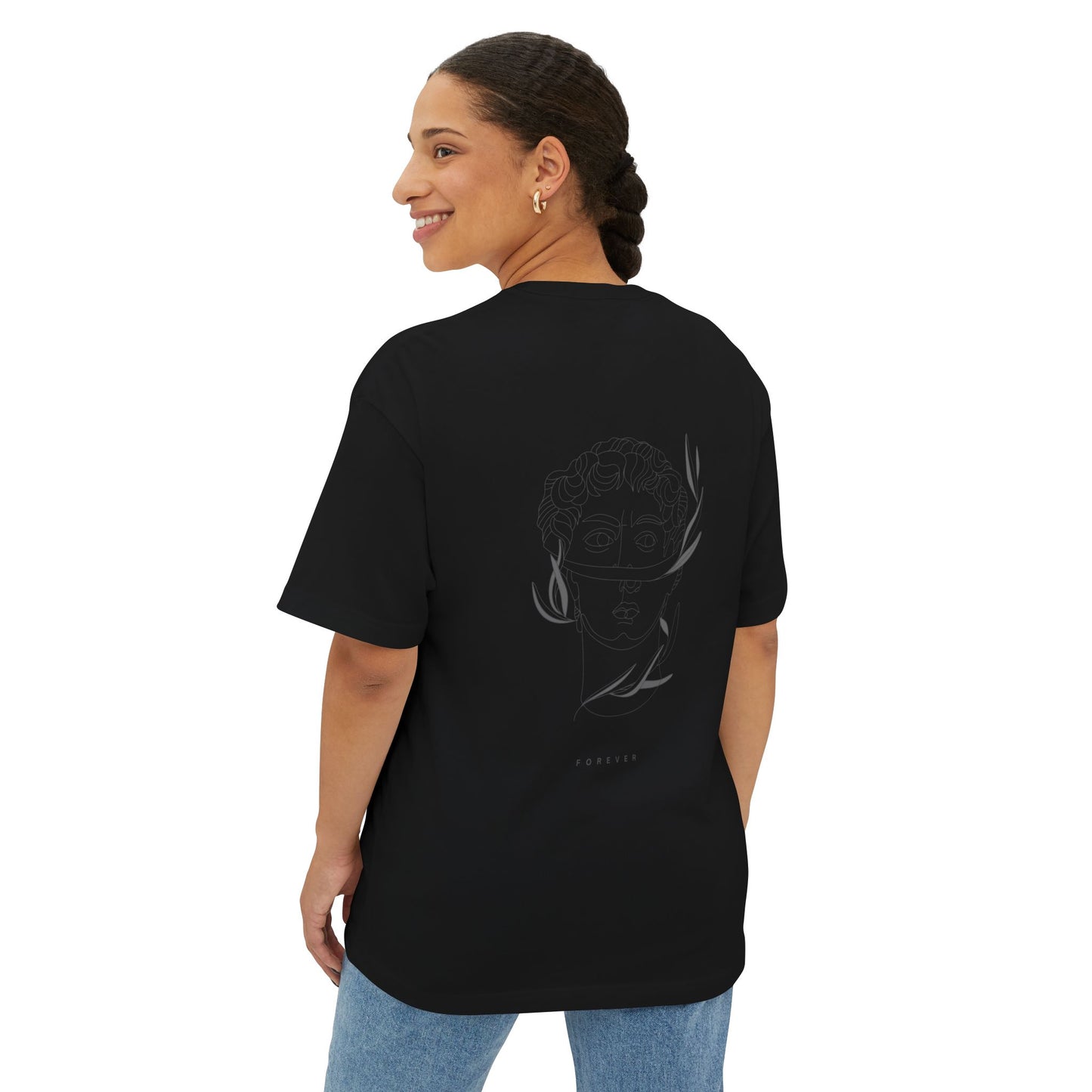 Unisex Oversized Boxy Tee - Forever