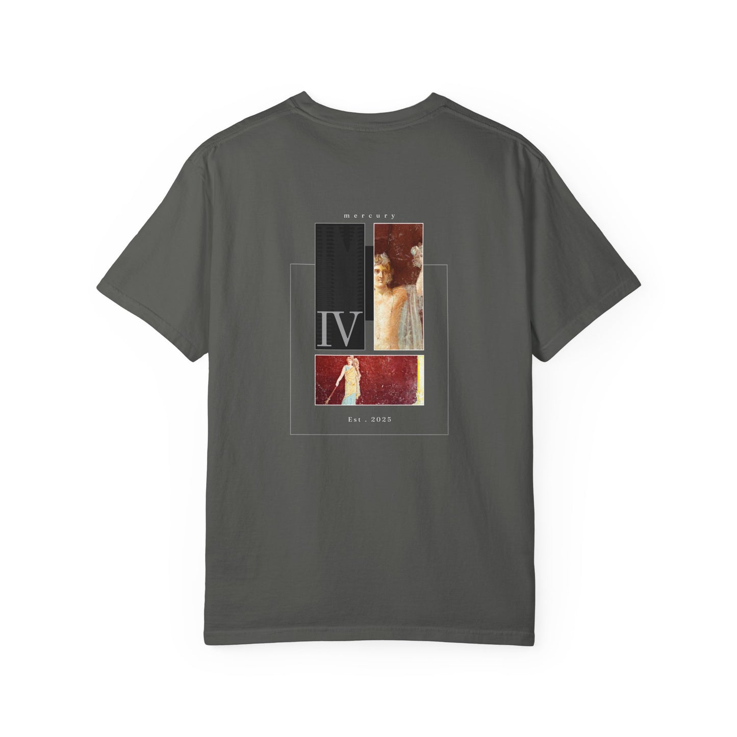 Unisex Garment-Dyed T-Shirt - MERCURY graphic tee