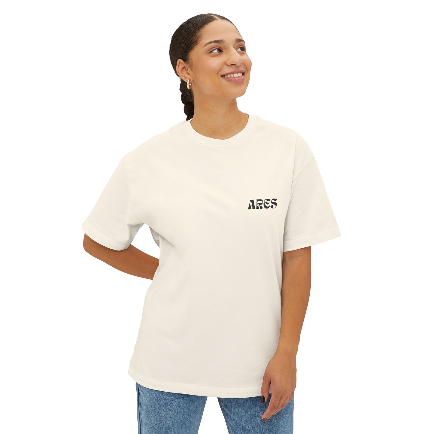 Unisex Oversized Boxy Tee - Graphic Tee - Atlas - Endourance is strength