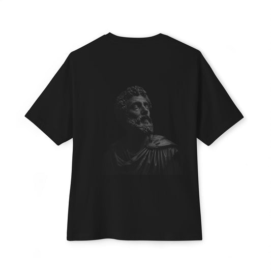 Unisex Oversized Boxy Tee - Marcus Aurelius