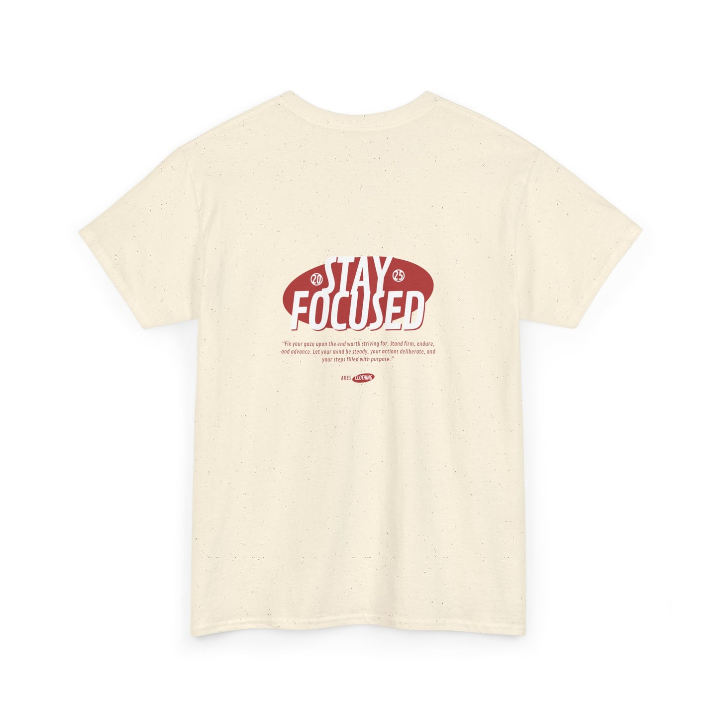 Unisex Heavy Cotton Tee - STAY FOCUSED