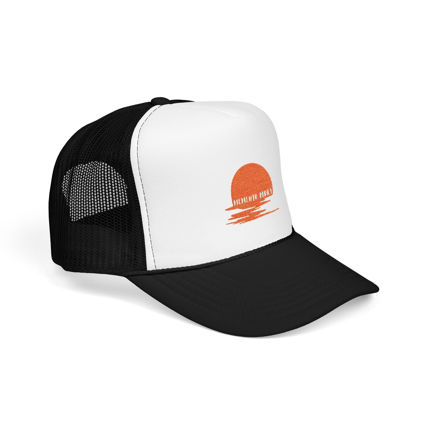 Embroidered Foam Trucker Hat - Memento Mori