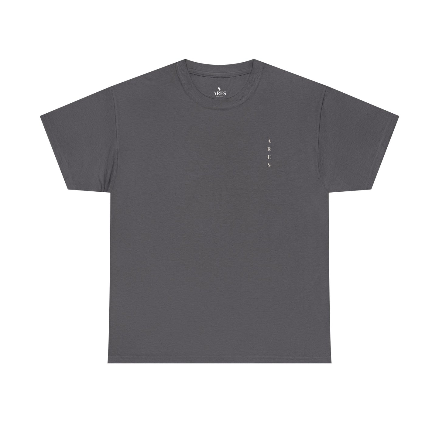 Heavy Cotton Tee - Veritical Minimal Logo