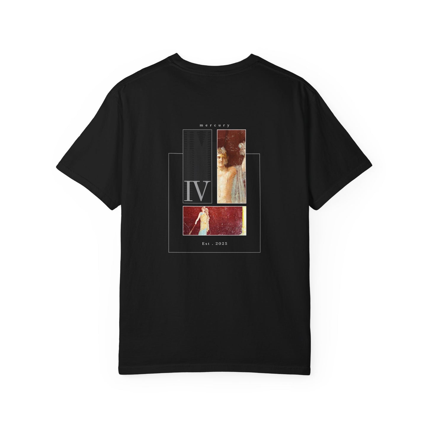 Unisex Garment-Dyed T-Shirt - MERCURY graphic tee