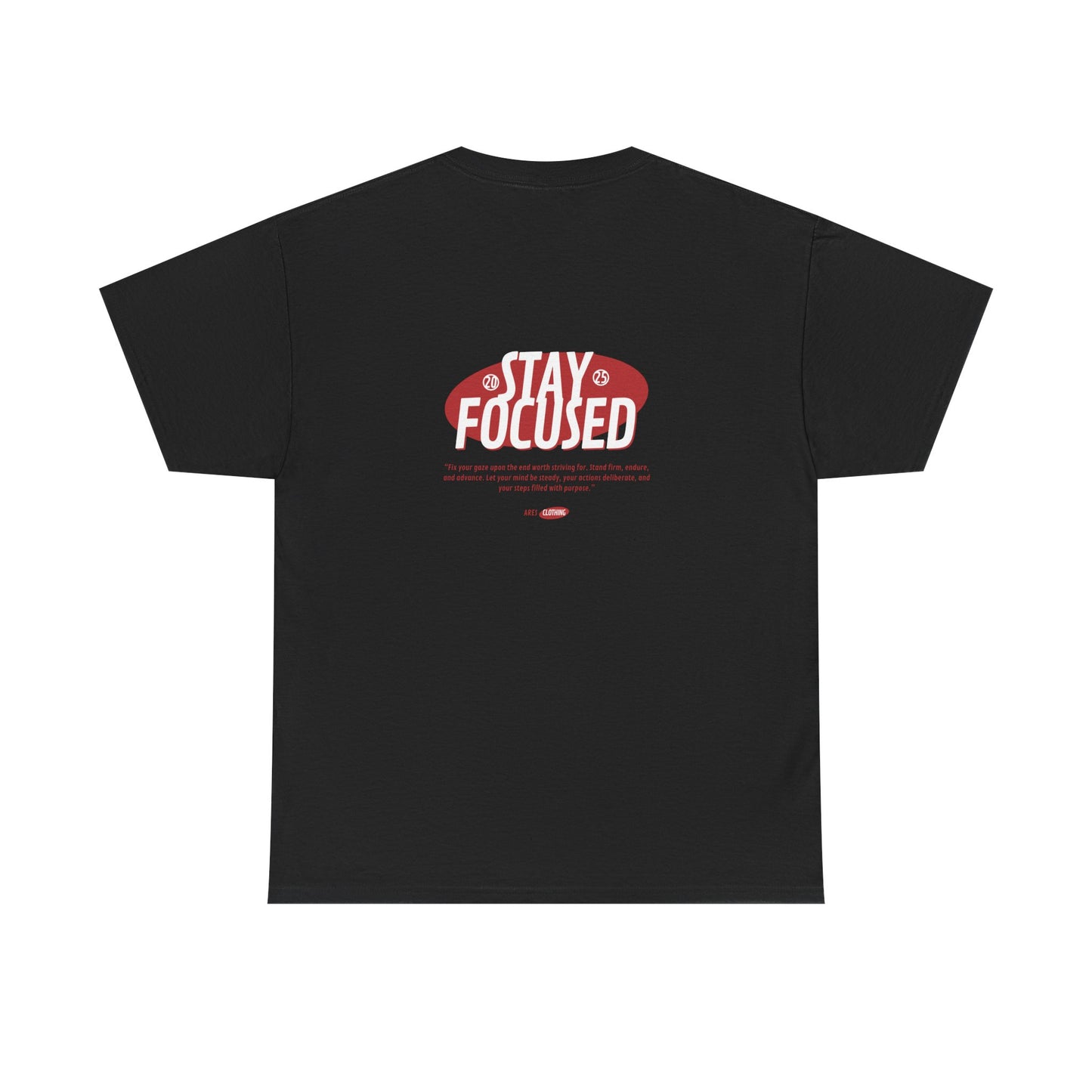 Unisex Heavy Cotton Tee - STAY FOCUSED
